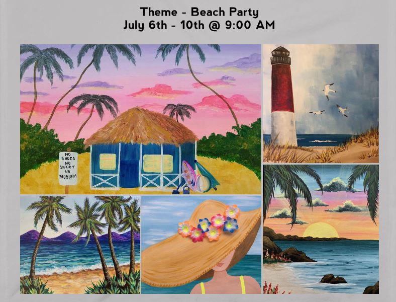 Painting Parties & Classes in Lexington Center Paint & Sip Events